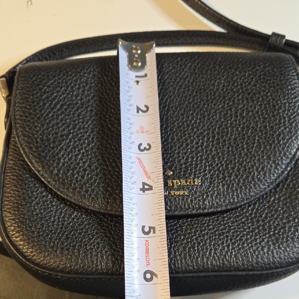 Kate Spade Black Pebbled Crossbody Bag - Picture 12 of 13